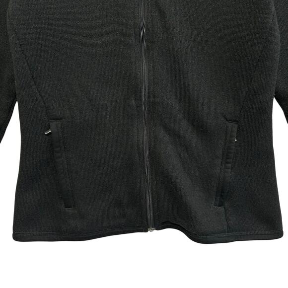 Patagonia Better Sweater Jacket Womens Sz S Black Full Zip Fleece Lined Travel - Picture 7 of 8